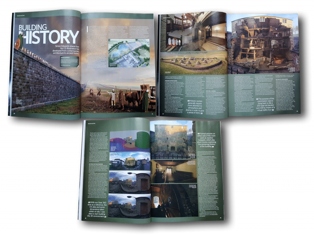 3d digital historic reconstruction 3d artist magazine