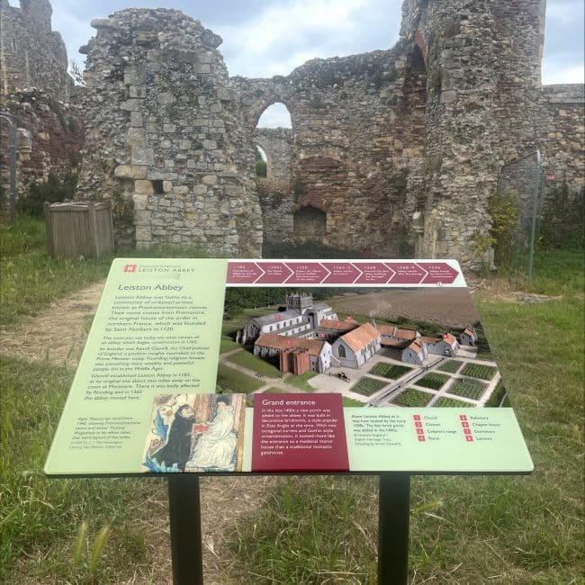 3d digital historic reconstruction leiston abbey